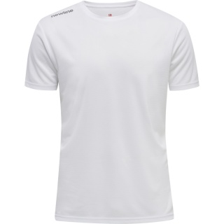 newline Sport-Tshirt Core Functional (atmungsaktiv, leicht) Kurzarm weiss Herren